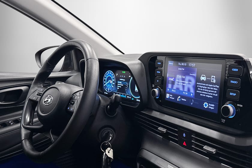 Bild 4 av Hyundai Bayon 1,0T 100hk Automat MHEV Essential B-Kamera Apple Carplay