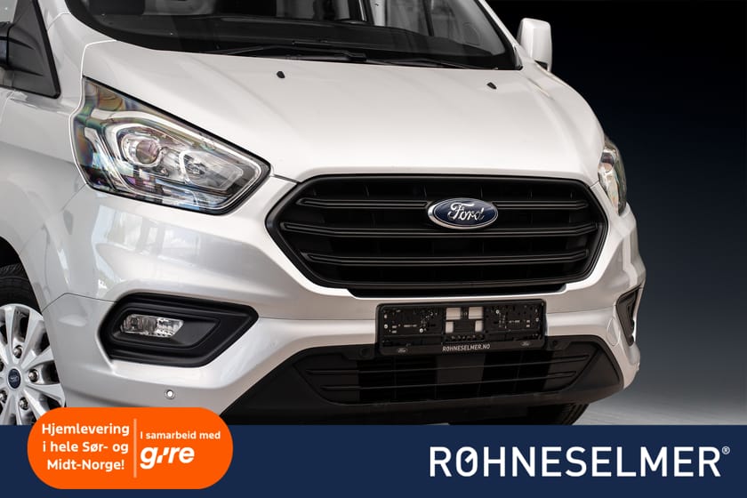 Bilde 2 av Ford Transit Custom 300 Sølv//Krok//LED Lys//Cruisekontroll
