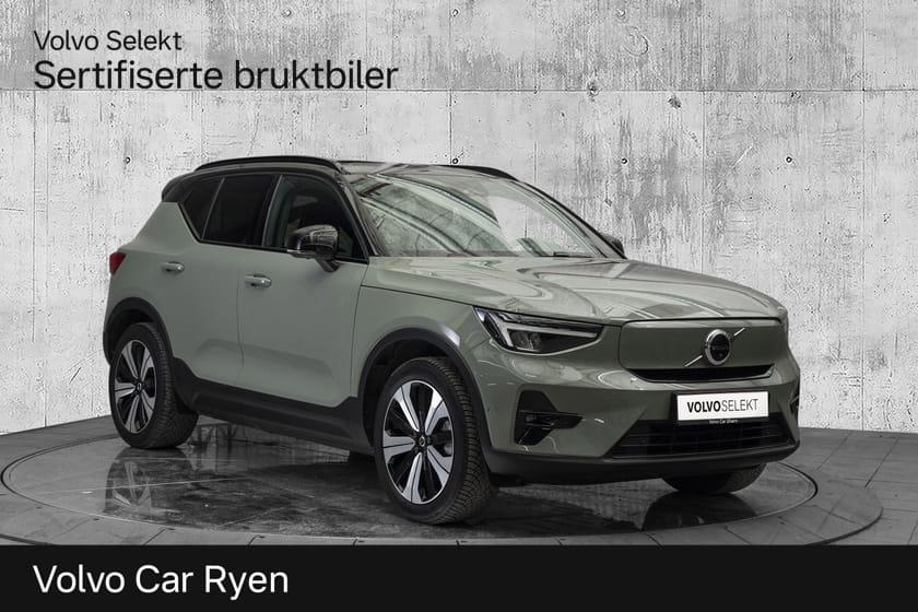 Bilde 1 av Volvo XC40 Recharge Single Motor Ultimate FWD Panoramasoltak 360Kamera - Mye Utstyr!