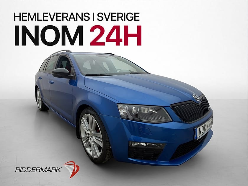 Bild 1 av Škoda Octavia Kombi Skoda 2.0 TDI 4x4 RS Värmare Canton Läder Navi