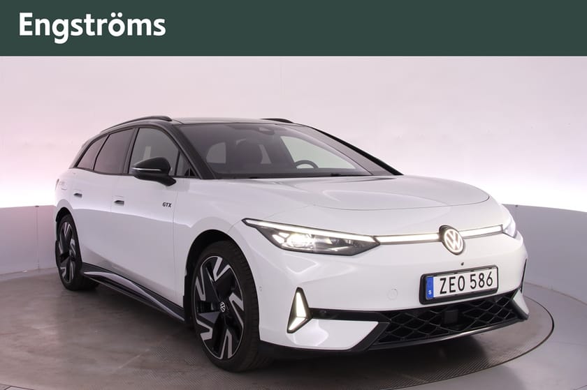 Bild 1 av Volkswagen ID.7 91 kWh 4Motion GTX 340HK, Panoramasoltak/21 Tum/Dragkrok