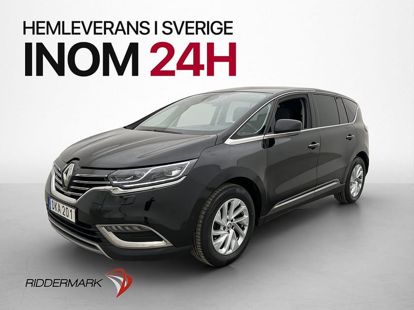 Bild 1 av Renault Espace 1.6 dCi Zen 7-Sits Pano Halvskinn Navi Drag