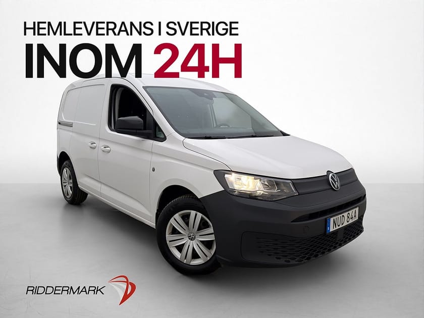 Bild 1 av Volkswagen Caddy Cargo 2.0TDI Värm Drag Kamera CARPLAY Moms