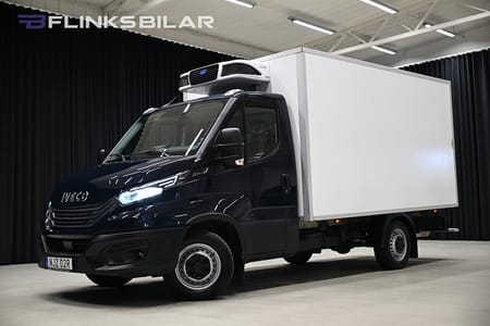 Iveco Daily 35-140 Chassi Cab 136HK Automat|Volymskåp|Kylbil|Nattyla|Lågmil|SeUtr!!1