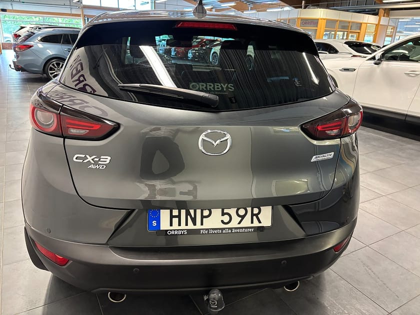 Bild 4 av Mazda CX-3 2.0 SKYACTIV-G AWD 150Hk Optimum, Drag, V-hjul, Värmare