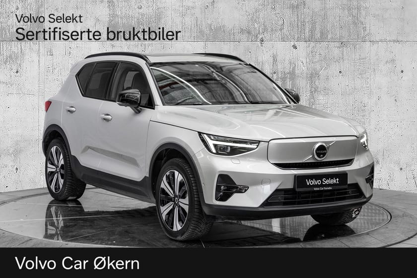 Bilde 1 av Volvo XC40 Recharge Twin Ultimate PixelLED Hengerfeste H/K - Mye Utstyr!