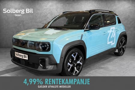 Renault 4 E-Tech RENTEKAMPANJE 4,99%/ Techno/Oppv.ratt/ACC/CARPLAY/ISO
