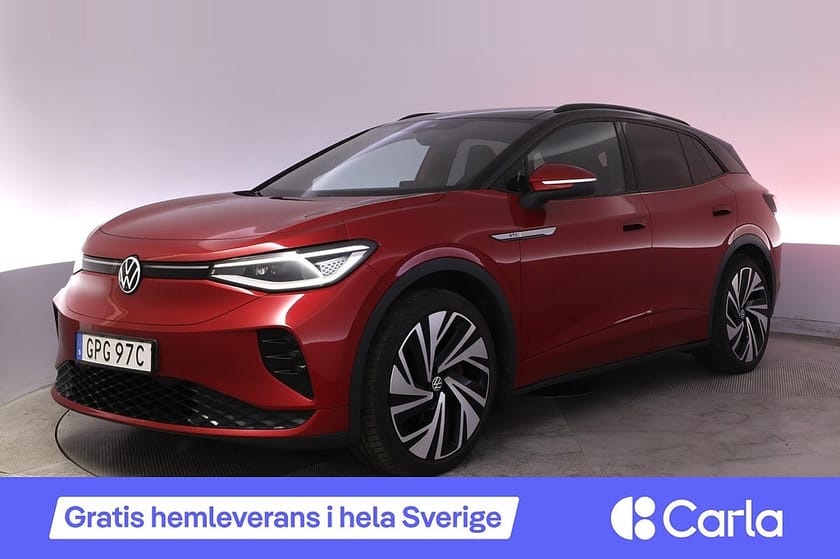 Bild 1 av Volkswagen ID.4 GTX 4M Top Sport Pano HUD 360 Elstol Drag