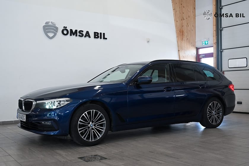 Bild 1 av BMW 520d xDrive Touring Sport Line Kamera Drag 190hk