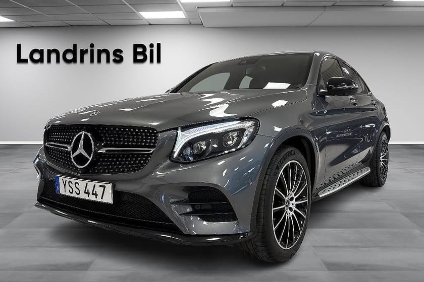 Bild 1 av Mercedes-Benz GLC 220 d Coupé 4MATIC AMG Drag Värmare ILS Taklucka