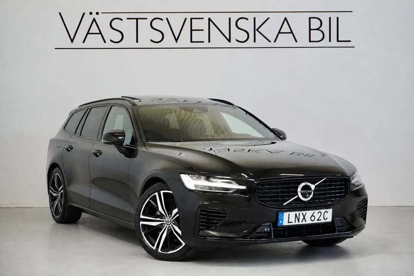 Bild 1 av Volvo V60 T8 AWD R-design 456hk B&W/Pano/SE Spec