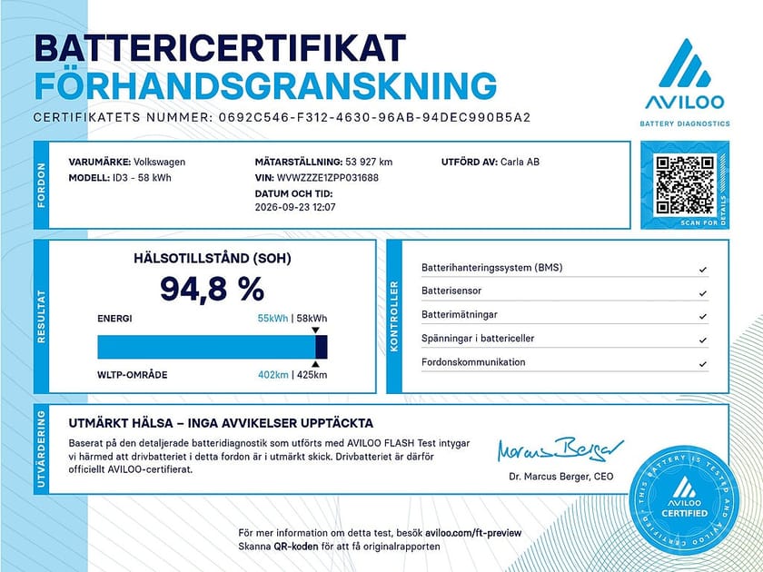 Bild 3 av Volkswagen ID.3 Pro Performance