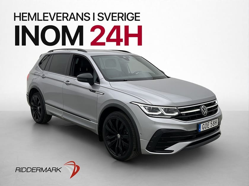 Bild 3 av Volkswagen Tiguan Allspace 7-sätes 7-Sits 4M R-Line Cockpit Black