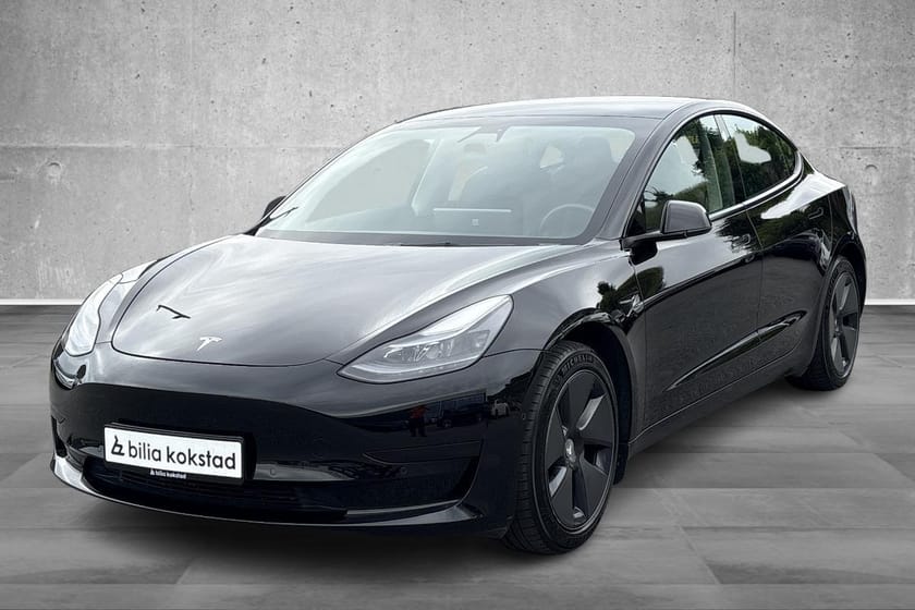 Bilde 1 av Tesla Model 3 Standard Range Plus Premium/Skinn/Autopilot/Krok/R-Kamera/S+V