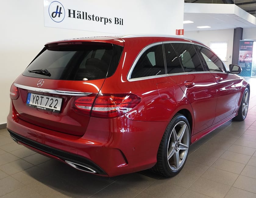 Bild 3 av Mercedes-Benz C 220 T d 220T 9G-Tronic AMG LINE/DRAGKROK/B-KAMERA/NAVI