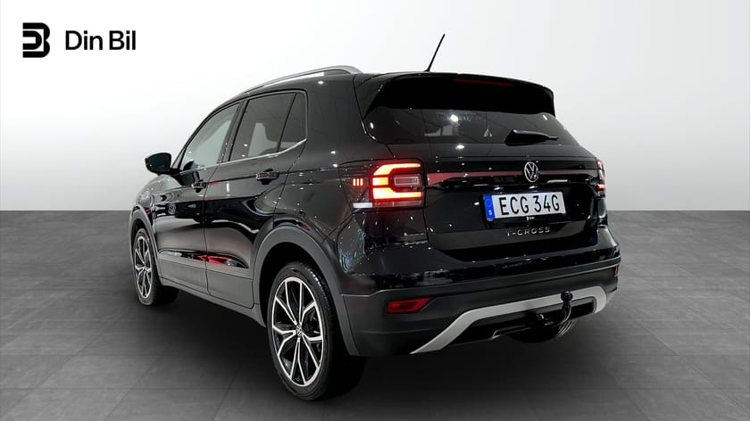 Bild 3 av Volkswagen T-Cross TSI110 DSG DesignBlack/Drag/Appconnect
