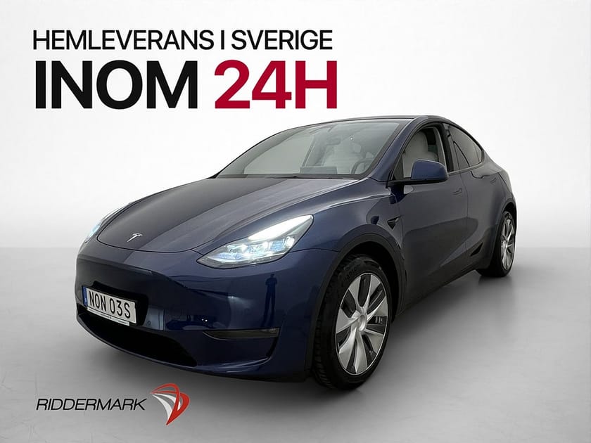 Bild 1 av Tesla Model Y Long Range AWD AP Drag Ljus-Interiör MOMS