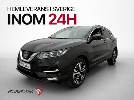 Nissan Qashqai 1.2 115hk Acenta Plus Pano M/K-Värm 360° Navi