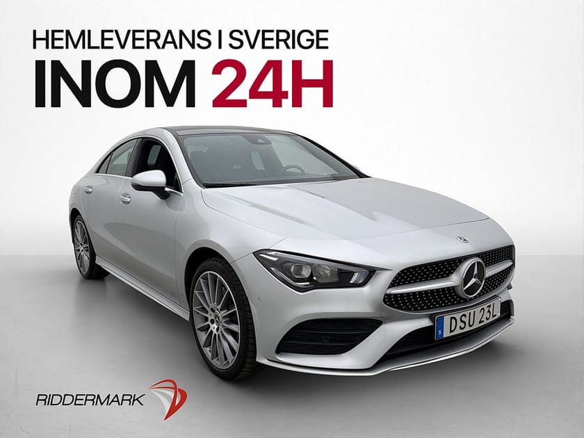 Bild 1 av Mercedes-Benz CLA 250 e Coupé AMG Line Pano Wide Kamera Navi