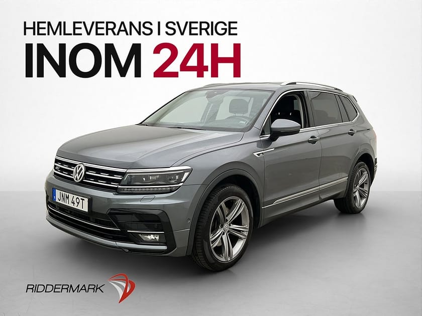 Bild 3 av Volkswagen Tiguan Allspace 7-sätes 2.0 TDI 4M R-Line 7-sits Cockpit