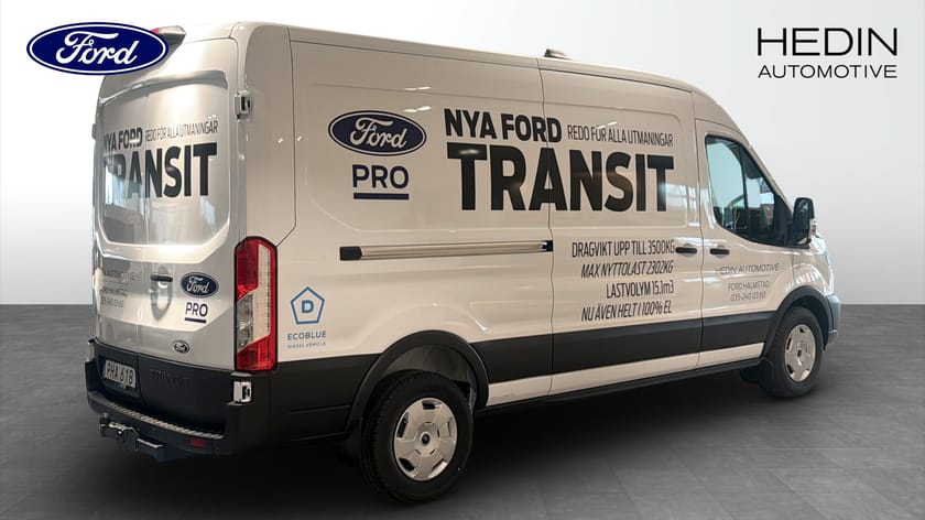Bild 2 av Ford Transit 350 Trend L3 |165hk|Automat|DEMO|