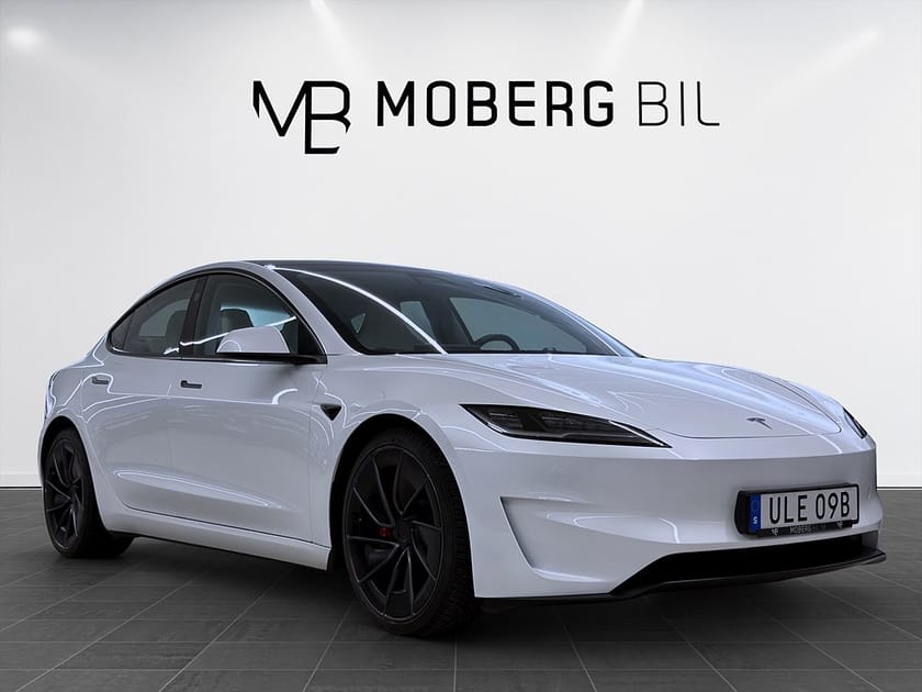 Bild 3 av Tesla Model 3 Performance 517hk Pano Läder Navi B-Kamera