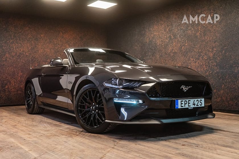 Bild 1 av Ford Mustang GT Cabriolet Convertible 450hk | 983mil | B&O | PP | 3421 kr/mån