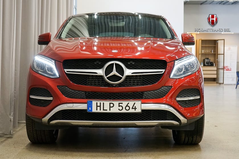 Bild 5 av Mercedes-Benz GLE 350 d 4MATIC Coupé Pano Drag 360 Luftfjädr Läder GPS