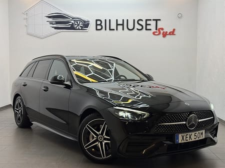 Mercedes-Benz C 220 T d 200hk AMG Line Moms/NightP/AdaptivF/Navi/Bkamera/Krok