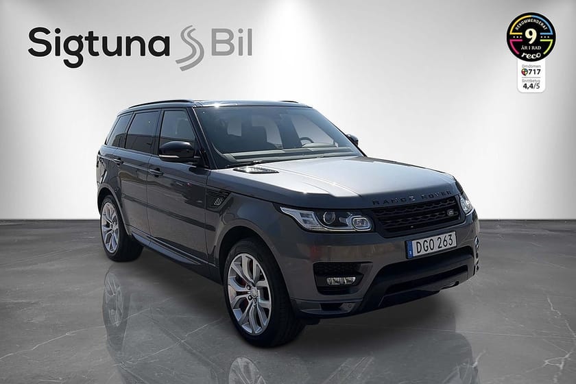 Bild 3 av Land Rover Range Rover Sport 4.4 SDV8 4WD Panorama / Drag / Läder
