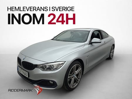 BMW 428i xDrive Coupé Sport line Taklucka Skinn HUD HiFi