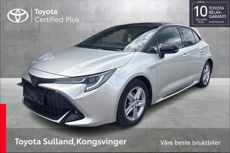 Toyota Corolla Hybrid Active Tech I Velholdt I Kompl. service