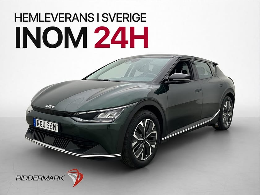 Bild 1 av Kia EV6 77.4 kWh 228hk Dragkrok Kamera CarPlay Rattvärme