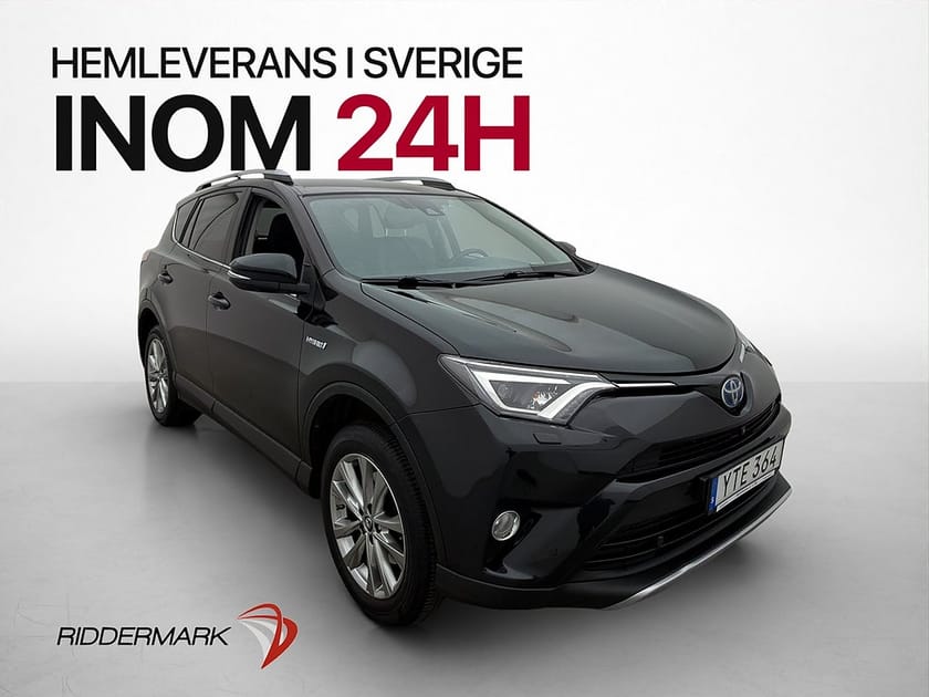 Bild 1 av Toyota RAV4 Hybrid 2.5 Executive 197hk Värmare 360° Navi