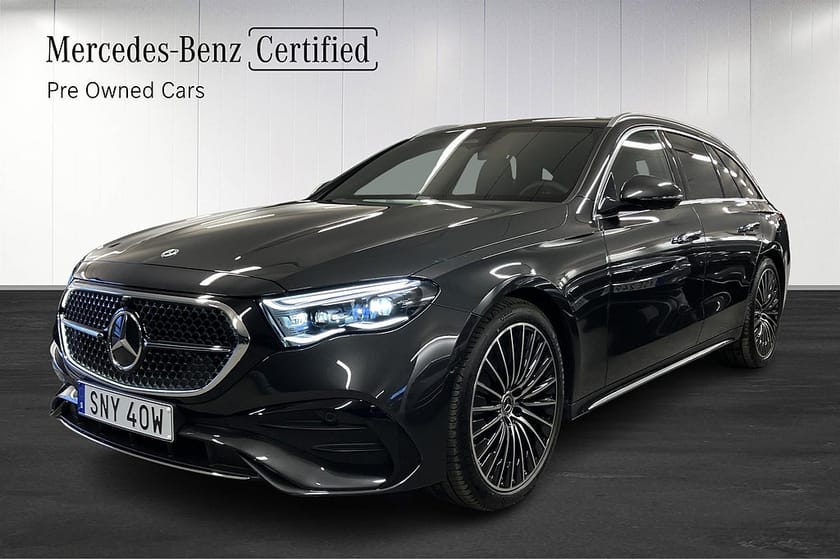Bild 1 av Mercedes-Benz E 300 de 4MATIC T AMG Line Drag Adaptiv Farthållare
