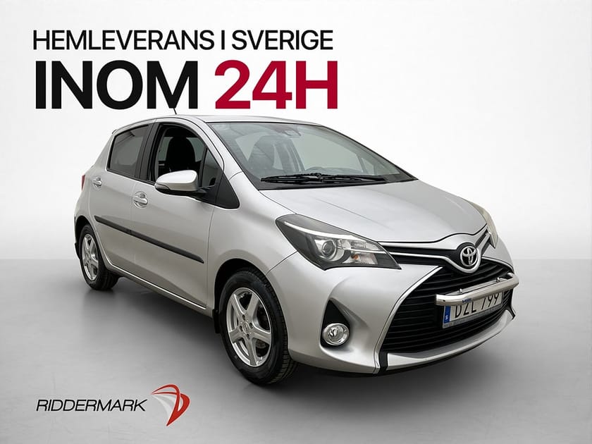 Bild 1 av Toyota Yaris 1.33 99hk Active Edition Feel Kamera 1-Brukare