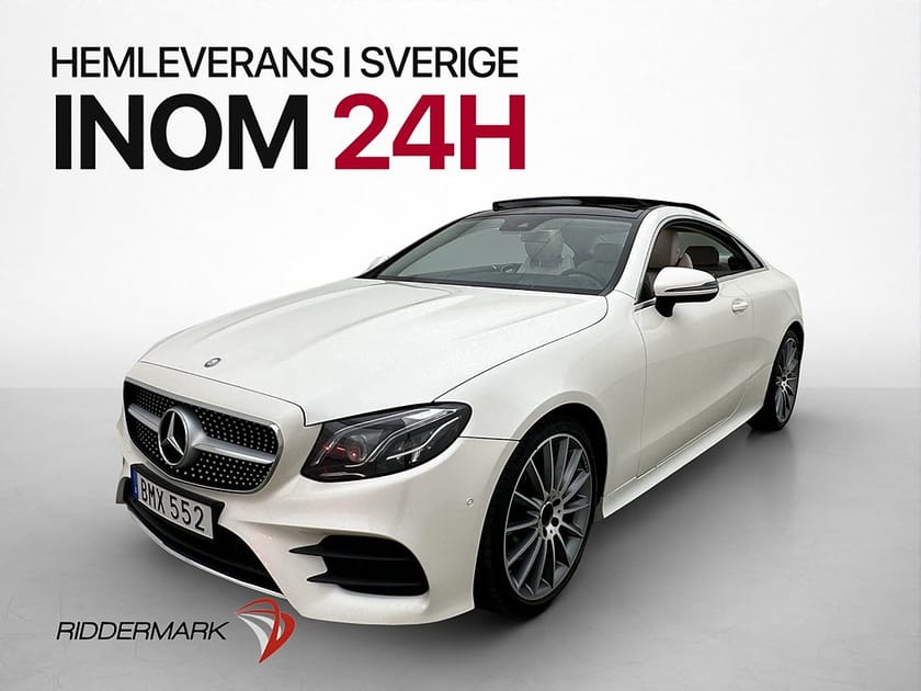 Bild 3 av Mercedes-Benz E 300 Coupé 245hk AMG En-Brukare Pano Kamera