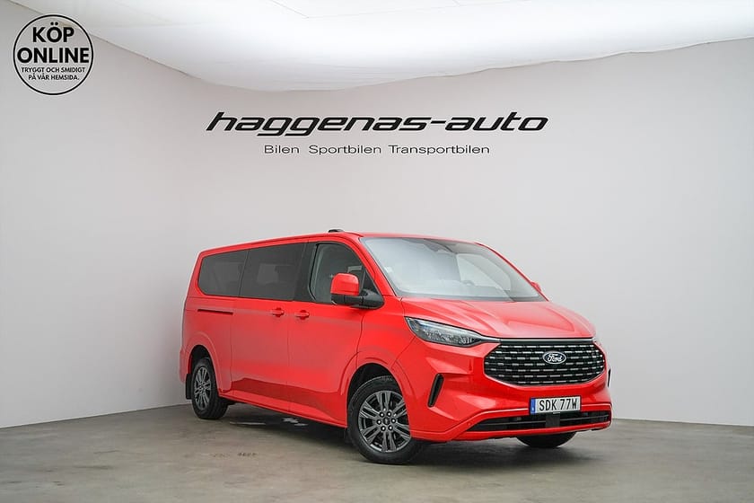 Bild 1 av Ford Tourneo Custom 320 / 9-Sits / 170hk / Moms / Drag