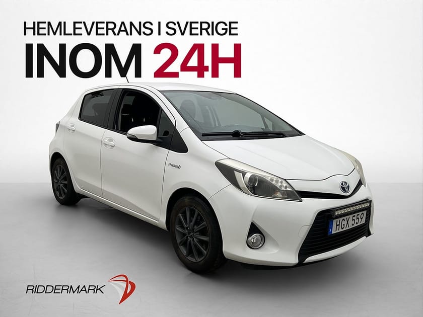 Bild 1 av Toyota Yaris Hybrid e-CVT 101hk Active Kamera Farthållare