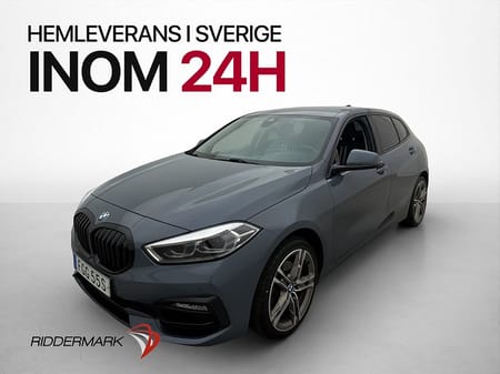 BMW 118i 118 140hk Sport line Halvskinn Farthållare Bluetooth