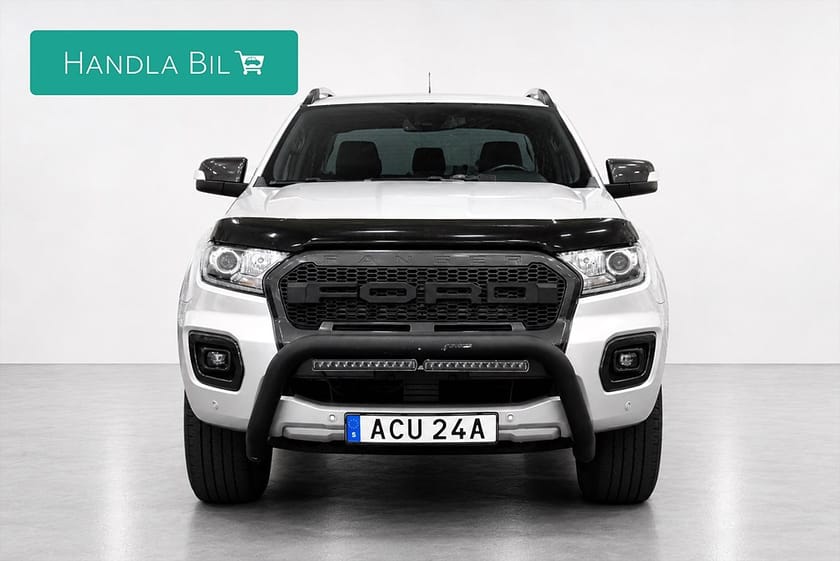 Bild 3 av Ford Ranger Dubbelhytt 2.0 4x4 Wildtrak Hundkåpa Drag D-Värm Skinn AdaptivF Moms 213hk