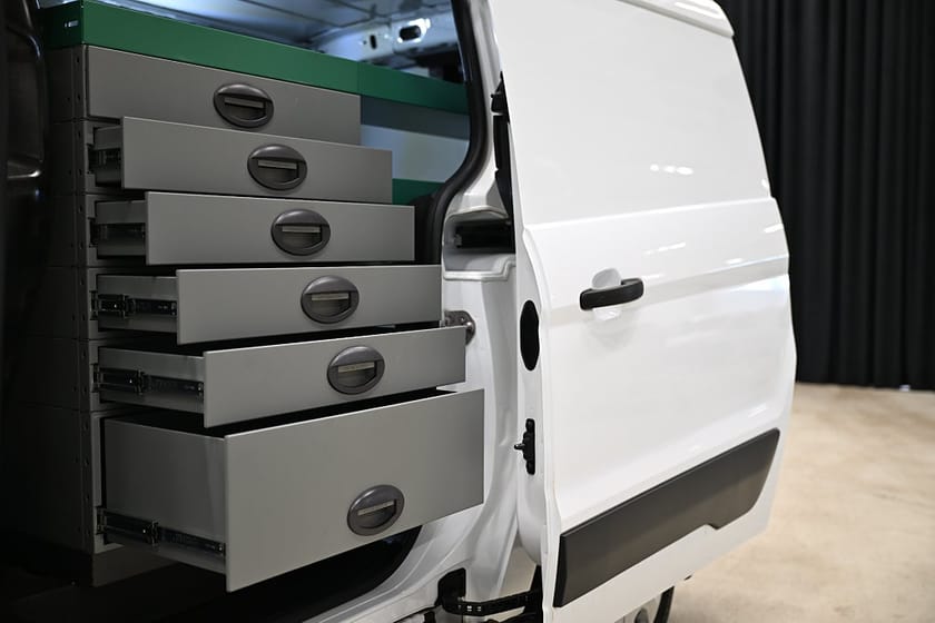 Bild 5 av Ford Transit Connect 230 LWB 100HK L2|Automat|Dubbeldörr|Inredd|GPS|B-Kamera