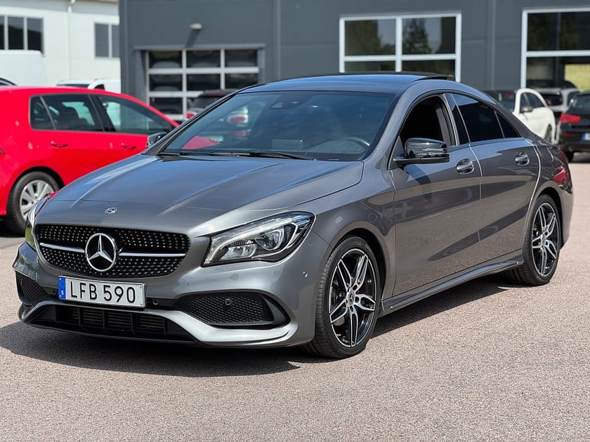 Bild 2 av Mercedes-Benz CLA 200 d 200d AMG Panorama Värmare H/K Kamera Navi Dragkrok