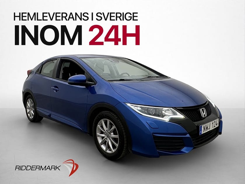 Bild 3 av Honda Civic 1.3 i-VTEC Comfort Dragkrok Bluetooth 2-brukare