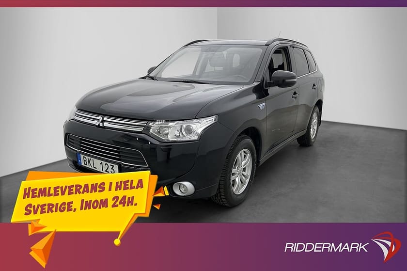 Bild 1 av Mitsubishi Outlander PHEV 4WD Business Kamera Navi Skinn