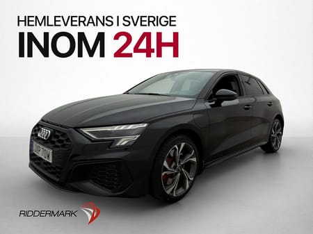 Audi A3 Sportback 45 TFSI e 245hk S-Line Cockpit P-Sensorer CarPlay