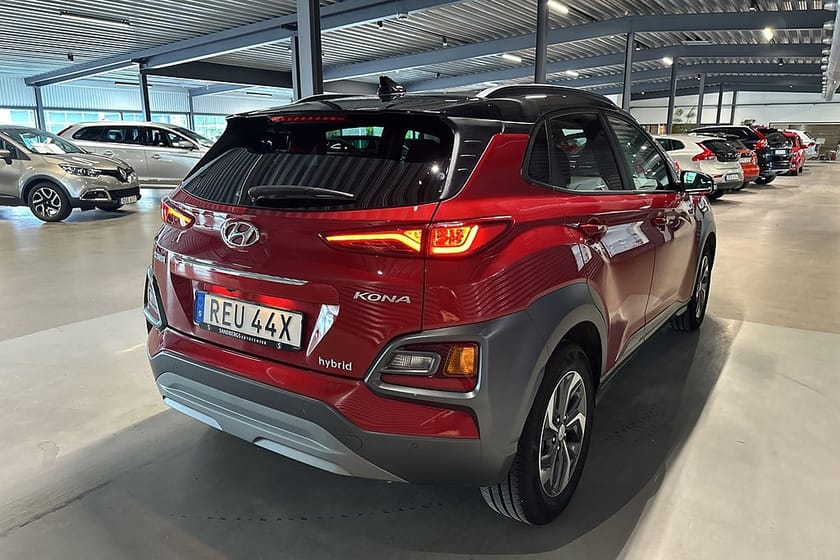 Bild 4 av Hyundai Kona Hybrid 1.6 GDI DCT Premium Backkamera HuD Keyless Eu6