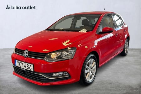 Volkswagen Polo 5-dörrars 1.2 TSI BMT Base Manuell 90hk / Bluetooth