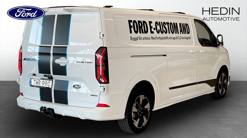Bild 2 av Ford E-Transit Custom 340 AWD E-CUSTOM SPORT SKÅP 340L 218 A DEMO