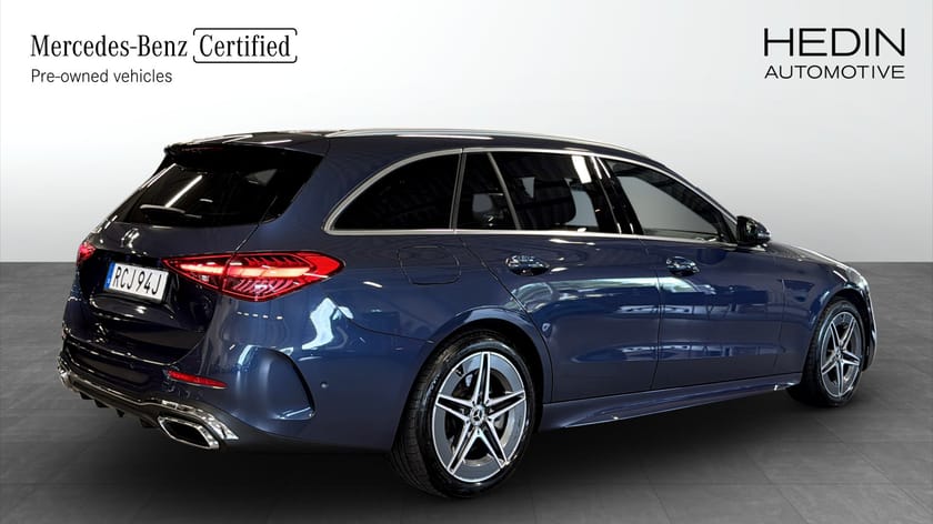 Bild 2 av Mercedes-Benz C 300 T e 313hk AMG Förarassistent Drag Minnespaket